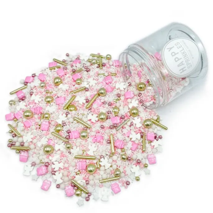 Sprinkles ángeles y regalos de Navidad Dreamy Angel 90 g - Happy Sprinkles
