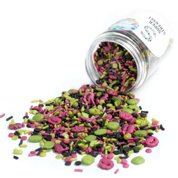 Sprinkles Pumpkin Party Halloween 80 g - Sin gluten - Super Streusel
