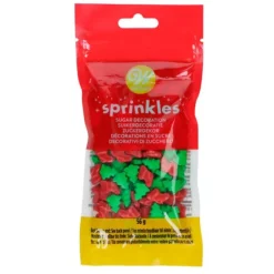 Sprinkles árboles y calcetines de Navidad de azúcar 56 g - Wilton