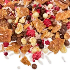 Sprinkles Topping Berrylicious Coco Twist 40 g - Happy Sprinkles