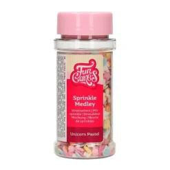 Sprinkles Unicorn Medley Pastel 50 g - Funcakes