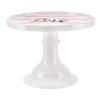 Stand de cerámica blanco Love 25 cm - Miss Étoile + REGALO plato