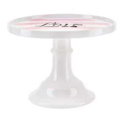 Stand de cerámica blanco Love 25 cm - Miss Étoile + REGALO plato
