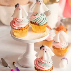 Stand de cerámica pequeño blanco 15,5 cm - Miss Étoile