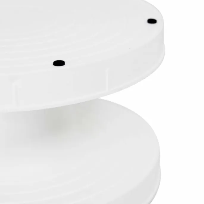 Stand giratorio antideslizante blanco 22,7 cm - FMM