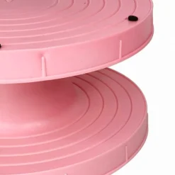 Stand giratorio antideslizante rosa 22,7 cm - FMM