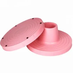 Stand giratorio antideslizante rosa 22,7 cm - FMM