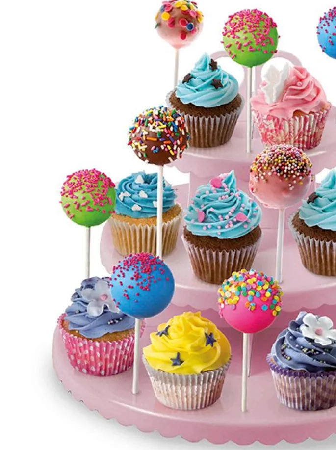 Stand 3 niveles cupcakes y cake pops - Ibili