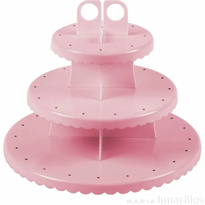 Stand 3 niveles cupcakes y cake pops - Ibili