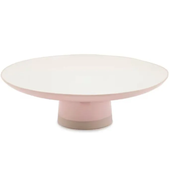 Stand para tartas de cerámica beige y rosa 31 cm Big Love Jamie Oliver
