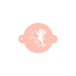 Stencil angelito vintage 9 cm - TodoStencil