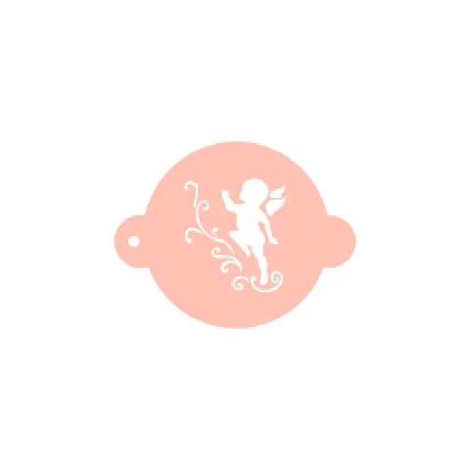 Stencil angelito vintage 9 cm - TodoStencil