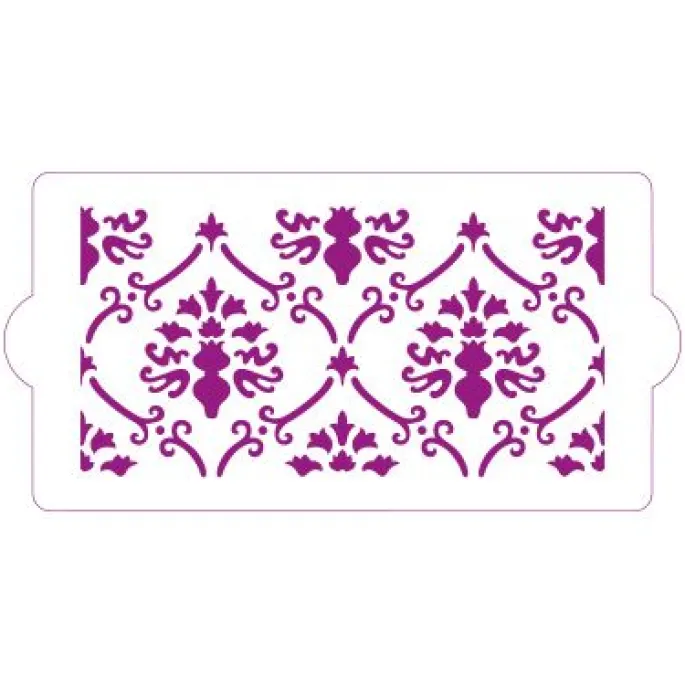 Stencil barroco 30 cm - Decora