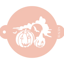 Stencil calabazas Halloween 20 cm - TodoStencil