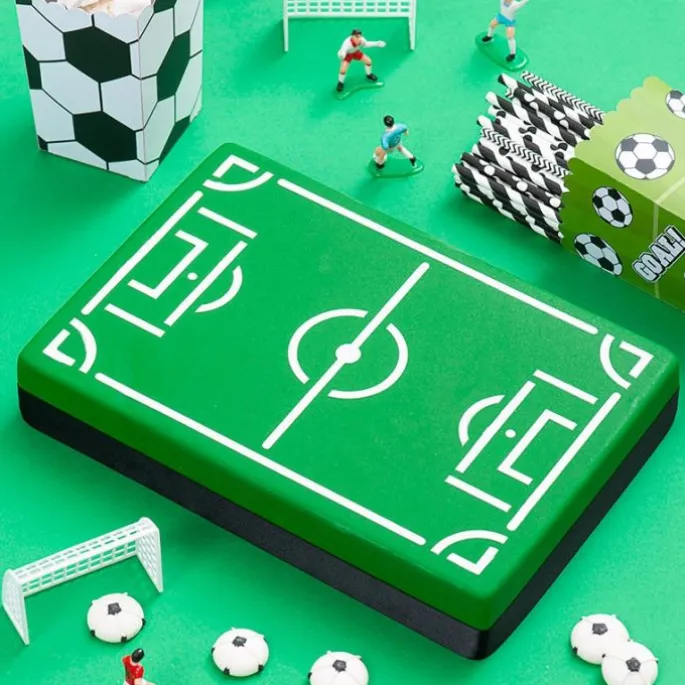 Stencil campo de fútbol 20 x 30 cm - Decora
