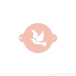 Stencil Comunión Paloma 9 cm - TodoStencil