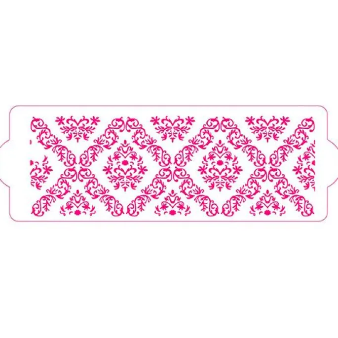 Stencil damasco 30 cm - Decora