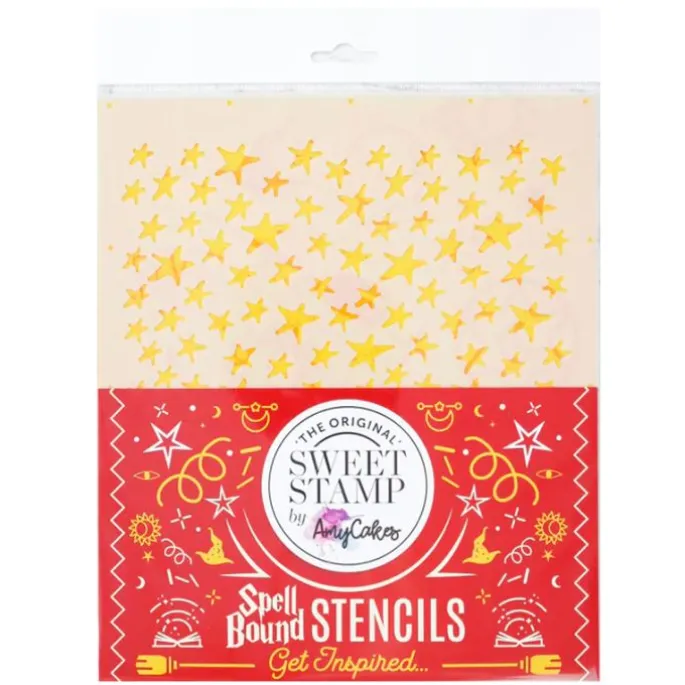 Stencil estrellas Navidad - Sweet Stamp