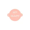 Stencil Happy Halloween 9 cm - TodoStencil