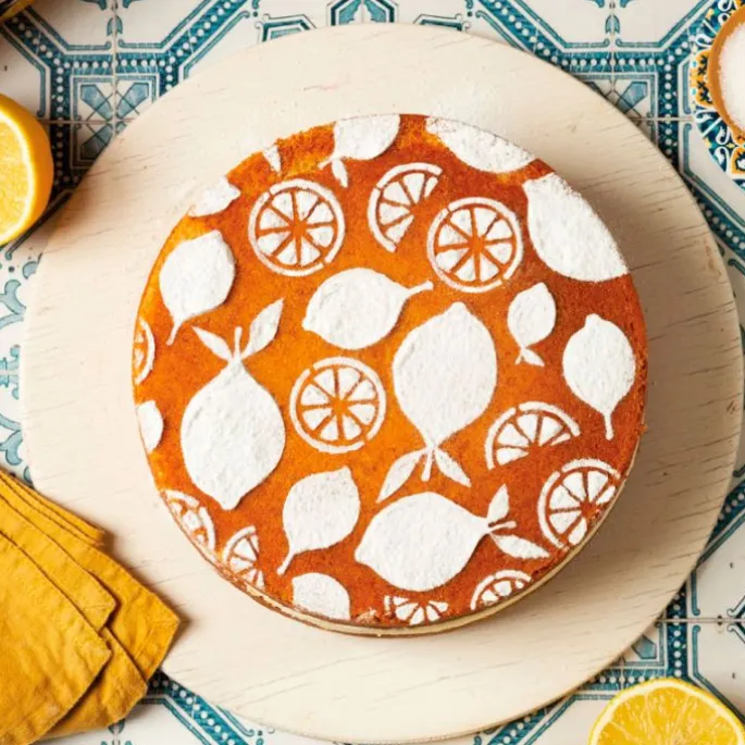 Stencil limones 25 cm - Decora