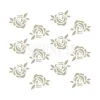 Stencil para fondos rosas 12 cm - TodoStencil