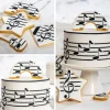 Stencil partitura de música 30 cm - Decora