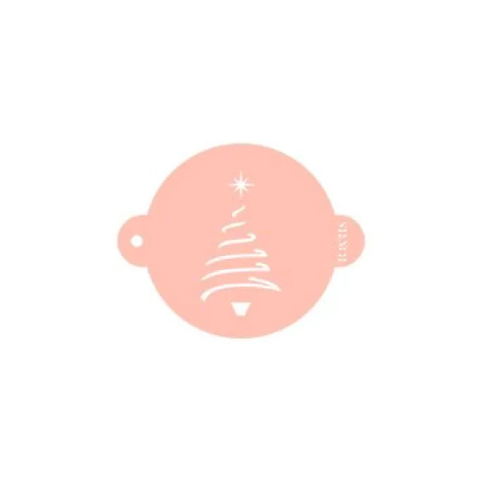 Stencil árbol de Navidad (nº 2), 9 cm - TodoStencil
