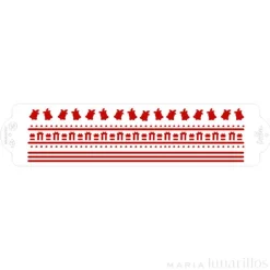 Stencil regalos de Navidad 30 cm - Decora