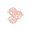 Stencils de motivos florales I 9 cm (3) - TodoStencil