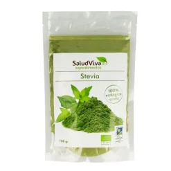 Stevia ecológica 100 gr - Sin gluten - SaludViva
