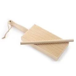 Tabla de madera para ñoquis / garganelli con palo - Ibili