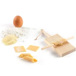 Tabla de madera para ñoquis / garganelli con palo - Ibili