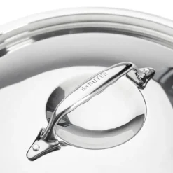 Tapa Affinity con asa remachada 20 cm - Acero inoxidable - De Buyer