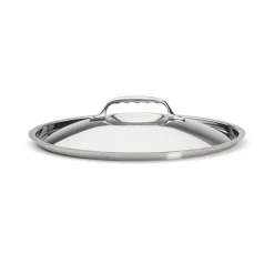 Tapa Affinity con asa remachada 24 cm - Acero inoxidable - De Buyer