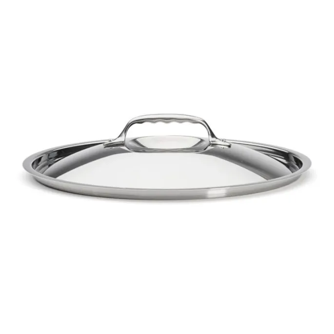 Tapa Affinity con asa remachada 28 cm - Acero inoxidable - De Buyer