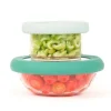 Tapa para conservar al vacío verde M 17,5 cm - Cristal y Silicona (sin BPA) - Food Huggers