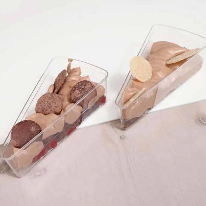 Tapa para recipiente triangular para postres y aperitivos Slice - Martellato
