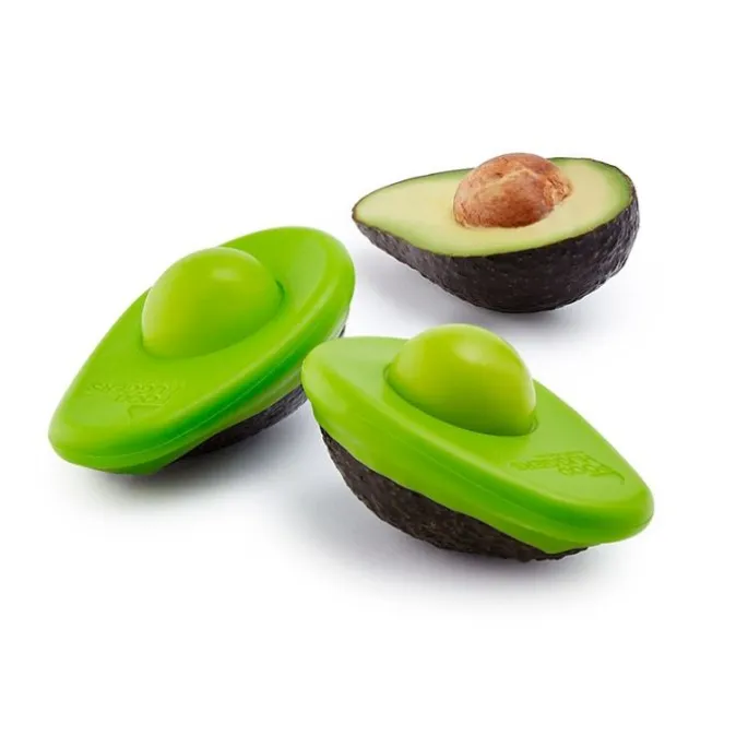 Tapas para conservar al vacío aguacates (2) - Silicona (sin BPA) - Food Huggers