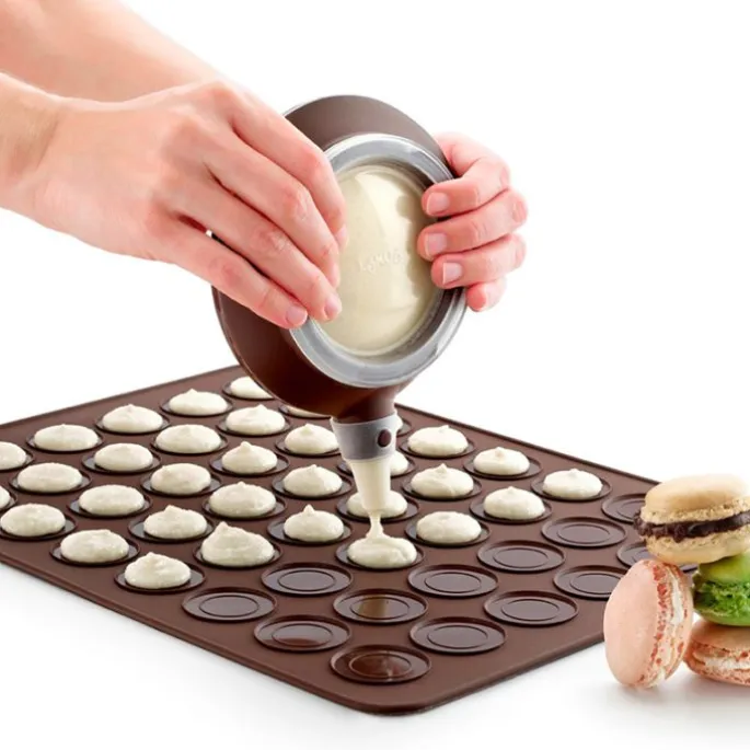 Tapete macarons 48 cavidades 4 cm - Lékué