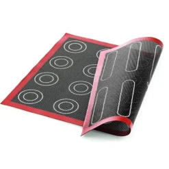 Tapete microperforado de silicona Airmat para Eclair & Choux 40 cm - Silikomart
