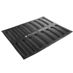 Tapetes de silicona microperforados para eclairs (2) - Martellato