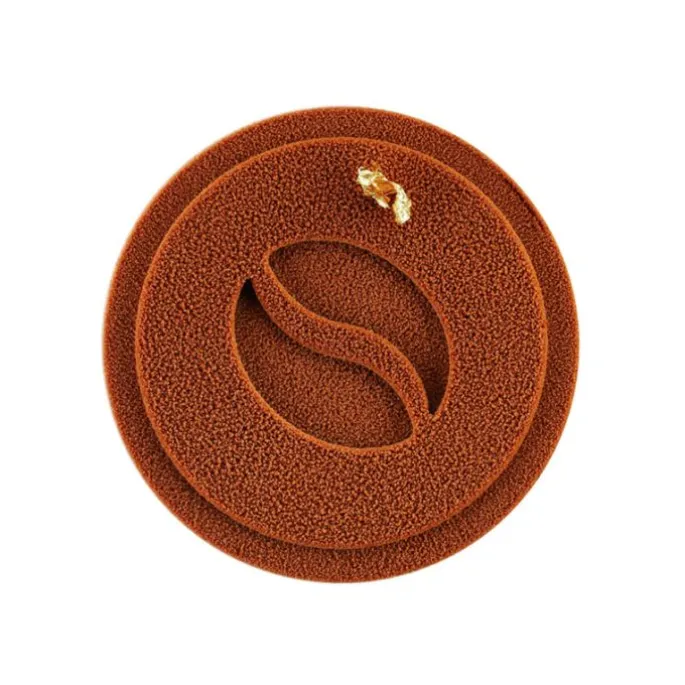 Tapetes texturizadores corazones Mini café 6 cm (6) - Silikomart Professional