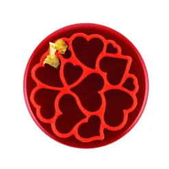 Tapetes texturizadores corazones Mini love 6 cm (6) - Silikomart Professional