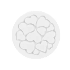 Tapetes texturizadores corazones Mini love 6 cm (6) - Silikomart Professional