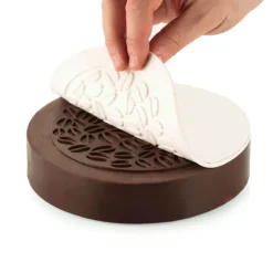 Tapete texturizador Café 18 cm - Silikomart Professional