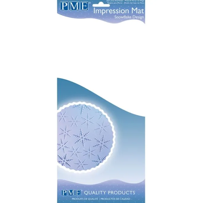 Tapete texturizador copos de nieve - PME