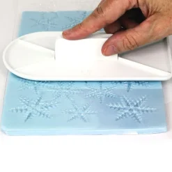 Tapete texturizador copos de nieve - PME