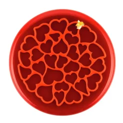 Tapete texturizador corazones love 18 cm - Silikomart Professional