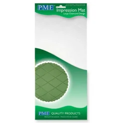 Tapete texturizador rombos grandes - PME