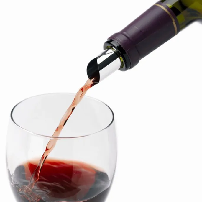 Tapón para botella de vino - Acero inoxidable - WMF + REGALO hojas antigoteo